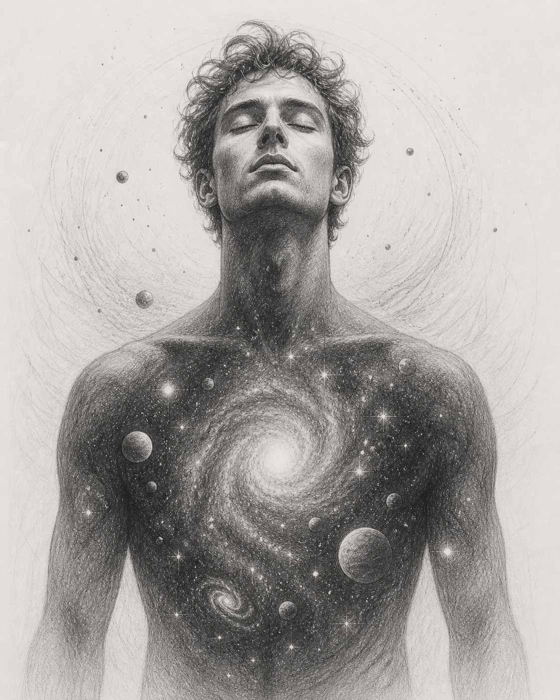 Immagine originale di copertina di L’Universo è in Me